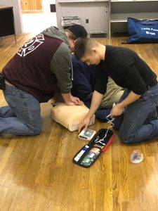 CPR AED certification EMS